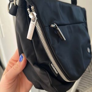 Black crossbody Lululemon bag